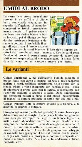 Artusi: Fricandò - Umidi al brodo