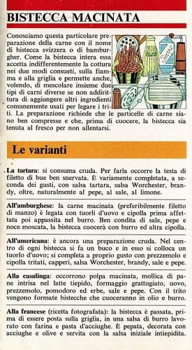 Bistecca macinata da Annabella 1978