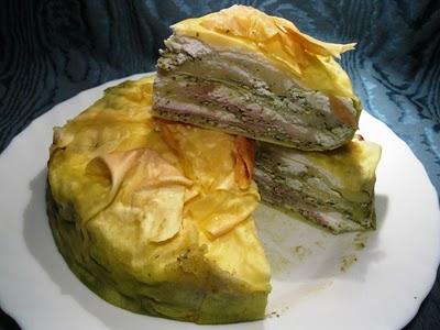 Ed ora ...Le lasagne al pesto...rinforzate