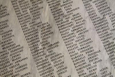 il portico della memoria di Medicina