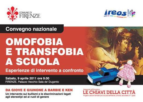 Convegno nazionale OMOFOBIA e TRANSFOBIA a scuola