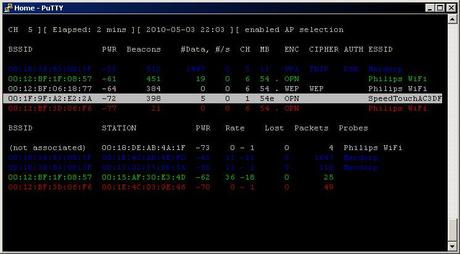 Aircrack-NG,  set di strumenti per testare la sicurezza delle reti wireless (auditing).