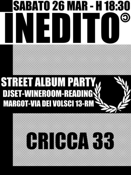 Inedito – Street album party
