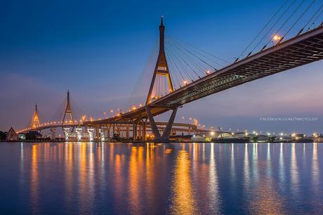 Bhumibol Bridge on Rama 3 sight