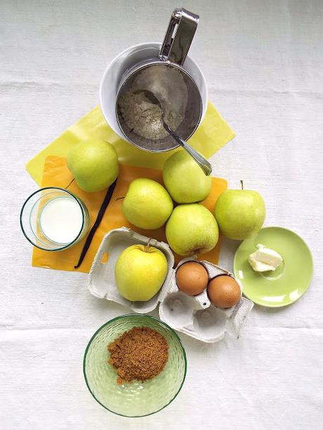 Gâteau invisible aux pommes