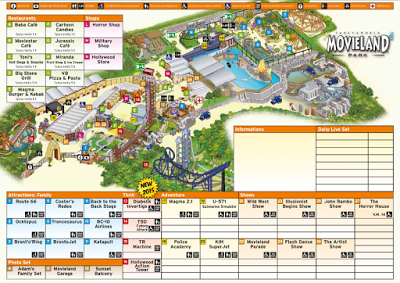 Mappa Movieland Park