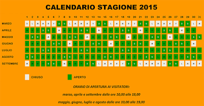 Calendario Zoo d'Abruzzo