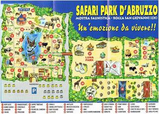 Mappa Zoo d'Abruzzo