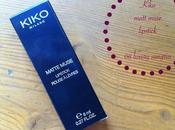 Kiko MATT MUSE lipstick luxury sangria