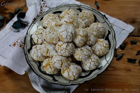 Ghriba marocchini al semolino e cocco