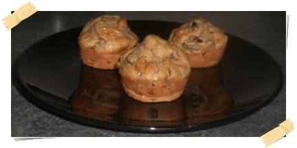 ricetta dukan muffin funghi e cipolla