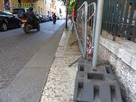 Quando la barriera è mobile… spostiamola dai marciapiedi!