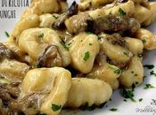 Gnocchi ricotta funghi