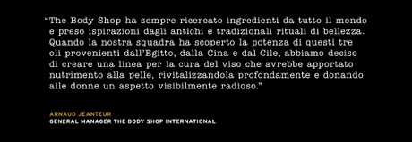 OILS OF LIFE, nuova vita per la tua pelle con The Body Shop OILS OF LIFE, nuova vita per la tua pelle con The Body Shop