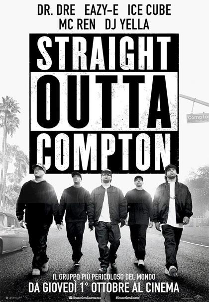 Locandina italiana Straight Outta Compton