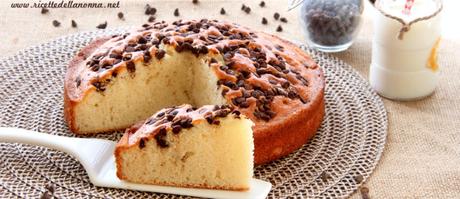 Torta soffice con albumi e yogurt