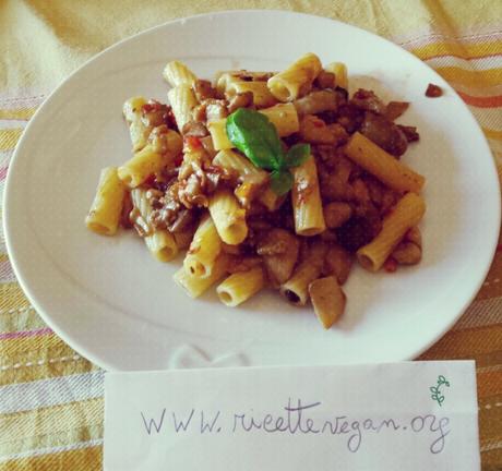 ricettevegan.org - pasta alle melanzane