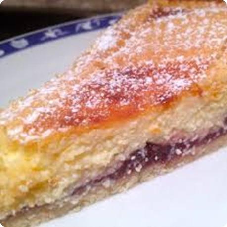 Crostata di ricotta e visciole