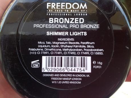 Acquisti Freedom Makeup impressioni di utilizzo (terzo ordine)