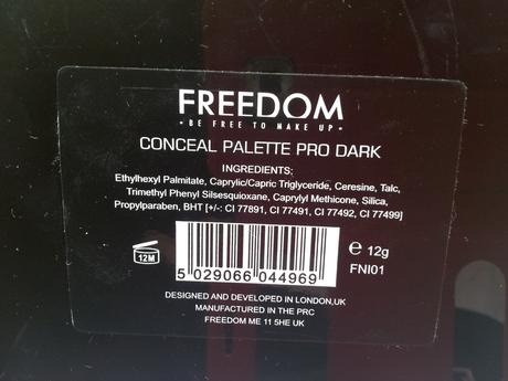 Acquisti Freedom Makeup impressioni di utilizzo (terzo ordine)