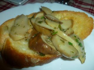 bruschetta ai funghi