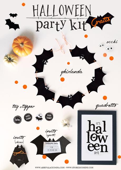 Kit per la festa di halloween da scaricare