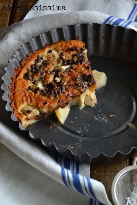 Re-Cake 2.0: clafoutis pere e cioccolato