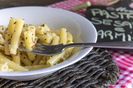 pasta-sesamo-parmigiano-primi-ricetta-facile--contemporaneo-food