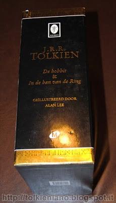 Il Signore degli Anelli e Lo Hobbit illustrati da Alan Lee in cofanetto, edizione olandese 2003