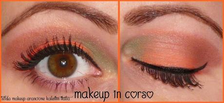 Sfida Makeup arancione Kalentin Italia
