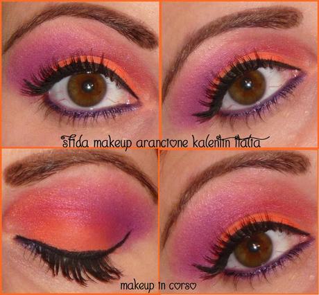 Sfida Makeup arancione Kalentin Italia