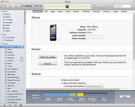 iTunes manuale italiano istruzioni installazione e uso