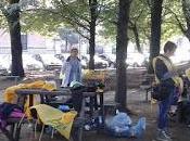 VIGEVANO (pv). Parco Parri stamattina pulito bambini sensibilizzarli all’ecologia.