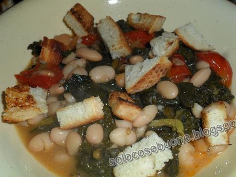 Zuppa di cavolo nero e fagioli