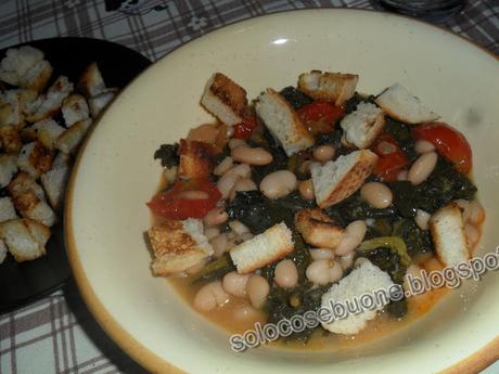 Zuppa di cavolo nero e fagioli