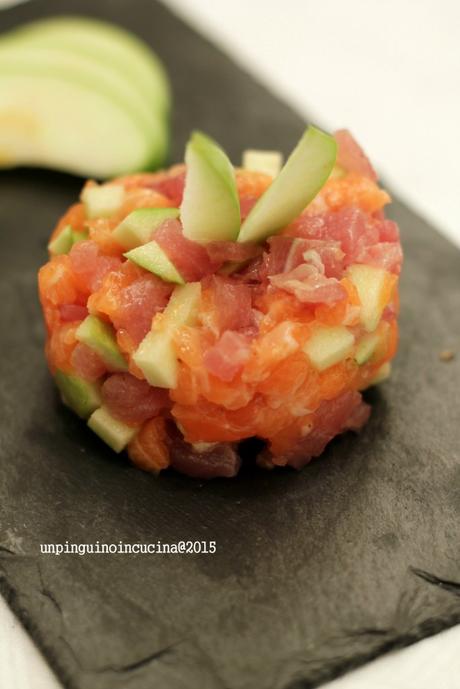 tartare-di-tonno-e-salmone-alla-mela-verde