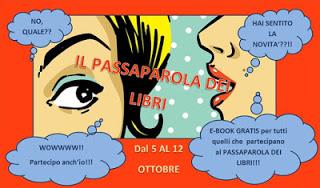 Contest: Il passaparola dei libri. Dal 5 al 12 ottobre