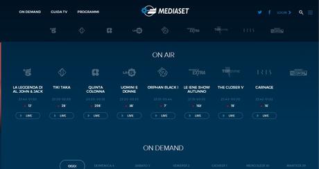 Mediaset attiva la diretta streaming dei canali free sul sito e via app
