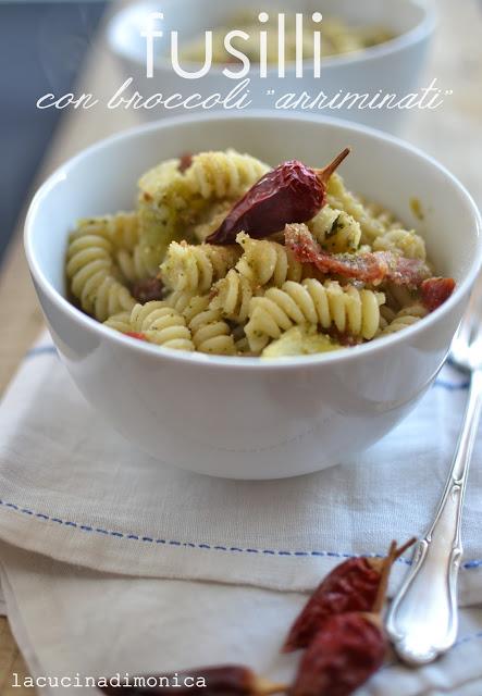 fusilli con broccoli 