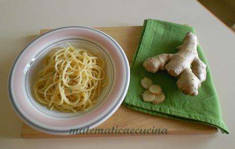 Pasta con Zenzero e Parmigiano