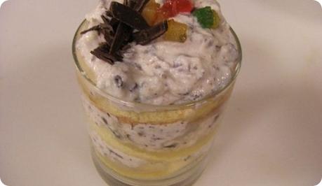 Bicchierini di cassata siciliana