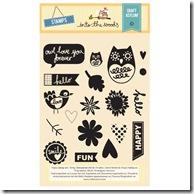 Into the Woods - Clear Stamp Set 19pcs