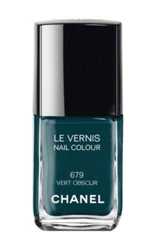 chanel le vernis vert obscur