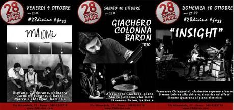 Il week end LIVE al 28Divino Jazz