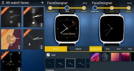 Asus ZenWatch FaceDesigner