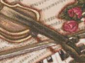 Schema punto croce: Quadro violino pianoforte