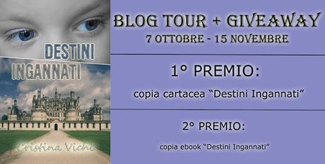 I°Tappa BlogTour+Giveaway] Destini Ingannati di Cristina Vichi