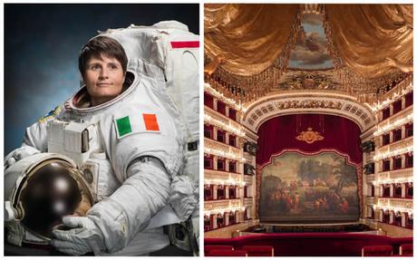L’astronauta Samantha Cristoforetti a Napoli ed al San Carlo