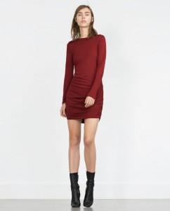 zara moda donna inverno 2015 mamme a spillo minidress rosso