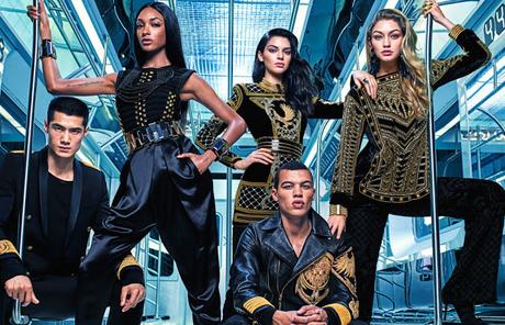 Balmain per H&M tutte le foto della collezione